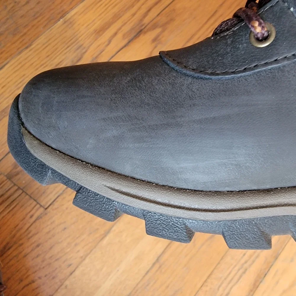Timberland Men's Size 7 Mt.‎ Maddsen Mid Waterproof Dark Brown Hiking Boot